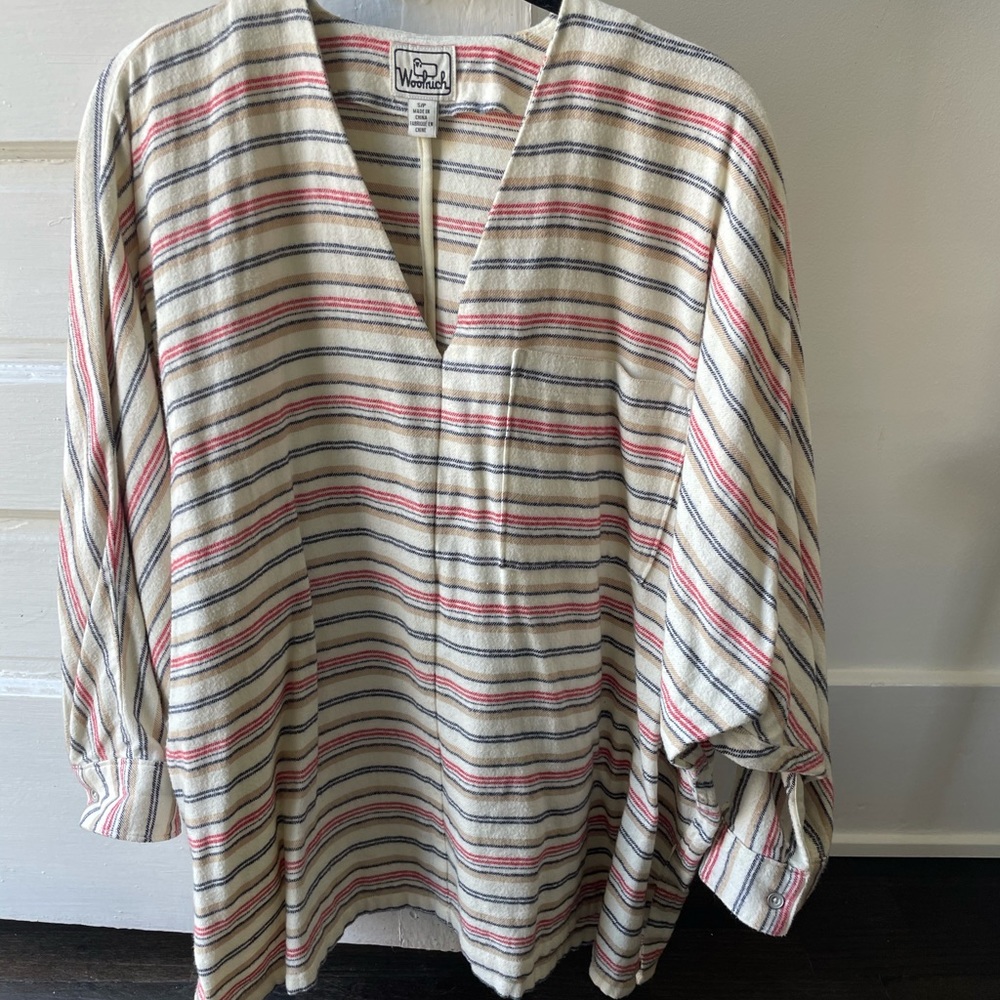 Woolrich Striped Flannel Top